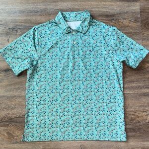 Vineyard Vines Boys’ Football Patterned Polo